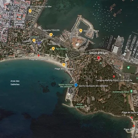 T1 Avec Piscine à 300m Des Plages Pour 4 Personnes - Résidence Saint Elme * La Seyne-sur-Mer